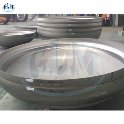 89mm 1000mm de aço carbono Cabeças de tanque de pressão de aço inoxidável