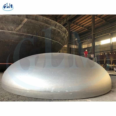 89mm 100mm PED Tubos Soldados Tanque de Aço de Carbono Cabeças Dispositivas Finais Para Vaso de Pressão