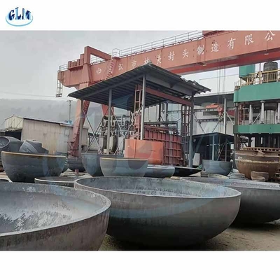 89 mm 10000 mm SS cabeça elíptica torisférica para tanque de gás LPG