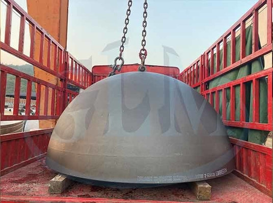 2 mm liga de níquel cabeças de tanque hemisféricas elíptico final de prato soldagem coberta OEM