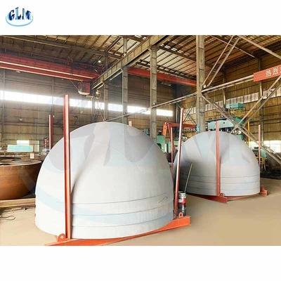 300 mm 400 mm 6 mm Cabeças de tanque hemisféricas SS304