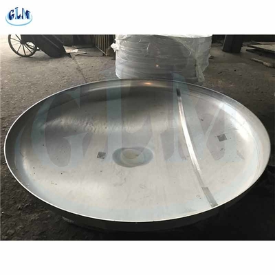 SA516 Gr60 89 mm Cabeças de prato planas GB Tanque de prato de aço inoxidável