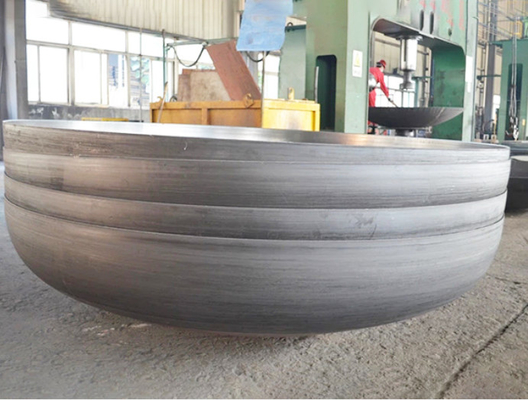 2000MM 20MM 2 a 1 tubos de aço metálico de encaixe cabeça de tanque elíptica Dimensões