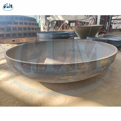 Espessura elíptica do diâmetro 38mm da extremidade 2950mm do prato do aço carbono
