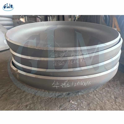Espessura elíptica do diâmetro 16mm das cabeças 1268mm do tanque do aço carbono