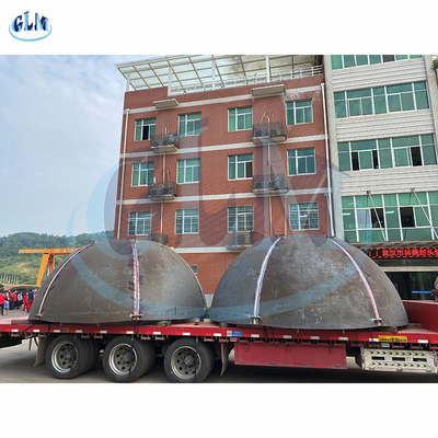 Diâmetro Hemispherical 20mm das cabeças 5200mm do aço carbono grossos
