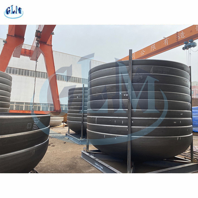 Espessura semi elíptica do diâmetro 18mm das cabeças 5000mm do tanque do aço carbono