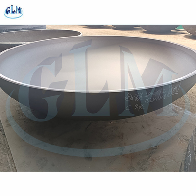 Cabeça elíptica do aço carbono com diâmetro de 2800mm e 42mm Thinckness