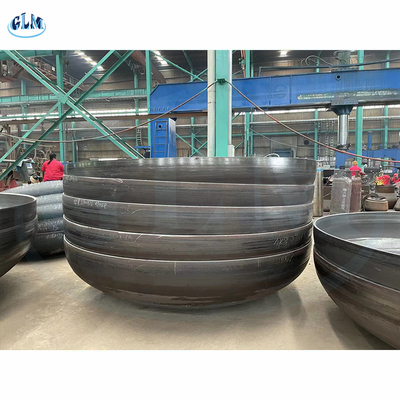 Cabeças semi-elípticas de aço carbono Diâmetro 2700 mm Espessura 16 mm