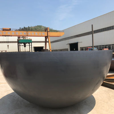 Cabeças de reservatório hemisféricas de superfície polida para aplicações de alta temperatura e armazenamento de produtos químicos