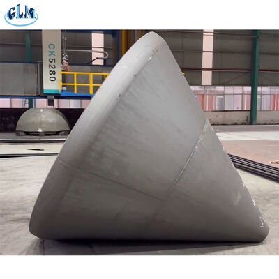 Tampas Cônicas de Aço Carbono Feitas Sob Medida com Ângulos de Cone de 15°, 30°, 45°, 60° para Aplicações Industriais