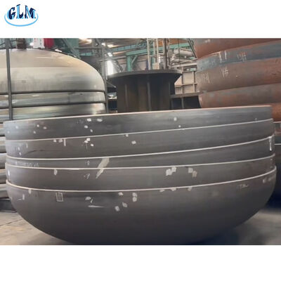 Cabeças elípticas robustas e duráveis de aço carbono, adequadas para vasos sob pressão, resistentes à corrosão e projetadas para durabilidade duradoura.