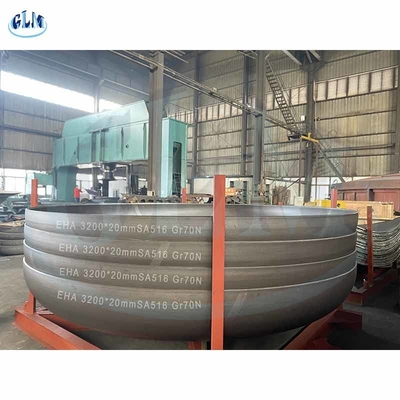 Asme 1000cm 2 a 1 cabeça elíptica de aço inoxidável