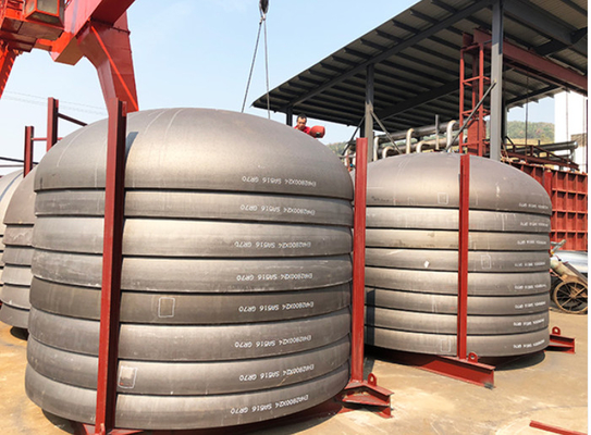 3600mm As516 Gr 70 Elíptico Dish End Asme Dimensões da cabeça elíptica para tanques de óleo e gás